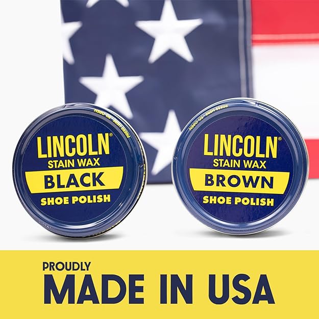 Lincoln black hot sale shoe polish